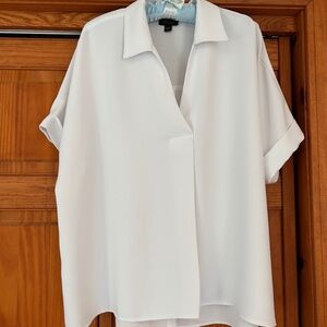 J Jill size XL petite (16) short sleeve button back top